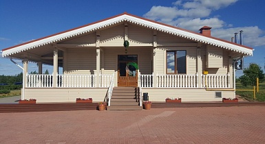 Террасы агроусадьбы "Заимка" (Чувашия) Террасы агроусадьбы "Заимка" (Чувашия)